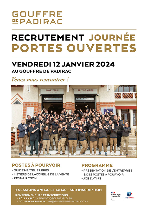 RECRUTEMENT : JOURNÉE PORTES OUVERTES LE MARDI 10 JANVIER 2023